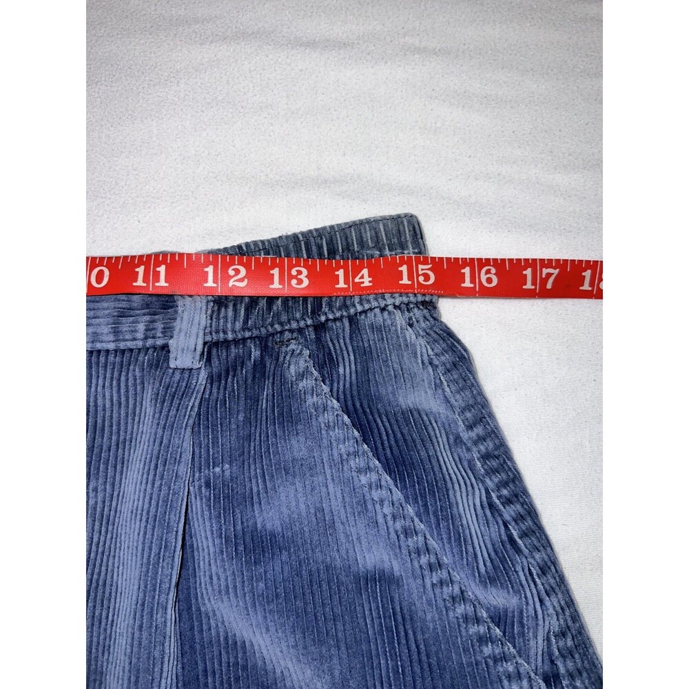 Vintage L.L. Bean Long Corduroy Skirt Women's Size 10 Grey Cottagecore Boho 80's - Picture 8 of 11
